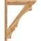 Ekena Millwork Balboa Slat Rough Sawn Outlooker, Western Red Cedar, 6"W x 28"D x 36"H OUT06X28X36BOA06RWR - alternate 2